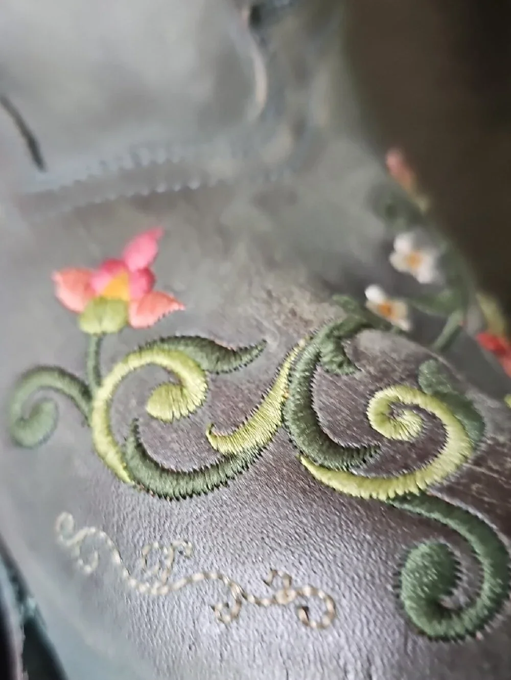 Dan Post DP3281 Flower Child - Floral Embroidered Cowboy Boots